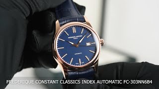 Frederique Constant Classics Index Automatic FC303NN6B4 [upl. by Yanahc]