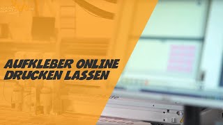 Aufkleber online drucken lassen  aufkleberdrucker24de [upl. by Delphina838]