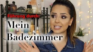 BADEZIMMER RoomTour I Was steht in meinem Badezimmer I Tamtam Beauty [upl. by Bibah]