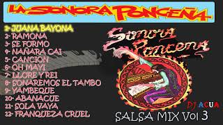 La Sonora Poncena  Salsa Mix  Salsa Dura  Ponceña  Grandes Exitos  Vol 3  Lo Mejor  DJAcua [upl. by Ahsaei785]