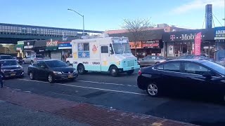 5 New York Ice Cream Trucks with SONGS • Baby Blue Mister Softee•Fun Time Frostee  song [upl. by Rehttam]