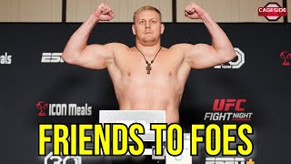 Sergei Pavlovich Said Originally He Would Only Fight Friend Volkov For Title  UFC Saudi Arabia [upl. by Trudie]