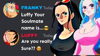 If Franky reveal Straw hats Soulmates  One Piece discord server [upl. by Doreen]