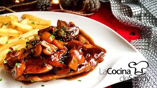 POLLO MARSALA 30 MINUTOS 💎RECETA TOP 🎄CENA NAVIDEÑA🎅COCINA FACIL NAVIDAD [upl. by Ydrah83]