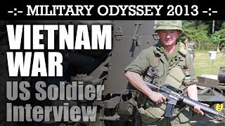 Vietnam War US Soldier Interview WHAT AN EXPERT Military Odyssey 2013  HD Video [upl. by Spense515]