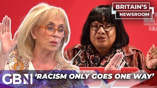 Diane Abbott thinks racism only goes one way Carole Malone in fierce debate over Abbott comments [upl. by Ahsinned]