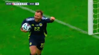 Andrew Robertson Goal Poland Vs Scotland 12 All Goals Analysis amp Extended Highlights [upl. by Edie]