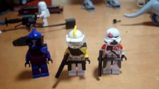 Lego Custom Clones  Blue Clone trooper Airborne Trooper Commander Bly [upl. by Adaurd]