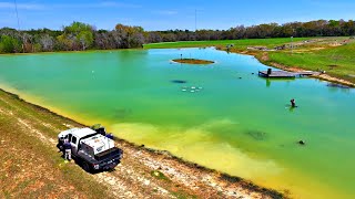 Adding 10000 Fish to the 5 Acre Pond [upl. by Assirak]