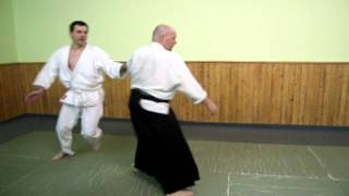 sokumen irimi nage ushiro ryo kata dori [upl. by Raual95]