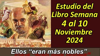 Comentarios Estudio del Libro de Congregación respuestas 410 Noviembre 2024 [upl. by Angelita]