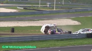 Rallycross Slovakiaring 2024 HUCEZ Highlights Crash amp Action [upl. by Nilhtac]