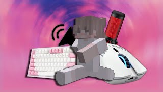 Thocky Keyboard  Mouse Sounds ASMR  Pika Bed Wars 2k [upl. by Lucretia605]