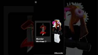 editxd roblox I love mm2 [upl. by Arawaj]