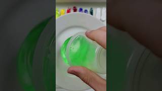 Color Matching Green Jello with Acrylics [upl. by Crabb5]