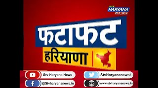 फटाफट हरियाणा में देखिए प्रदेश की सभी बड़ी खबरें एकसाथTOP100NEWS  STV Haryana News [upl. by Nosak]