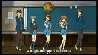 The Melancholy of Haruhi Suzumiya Ending Subtitled [upl. by Cinomod]