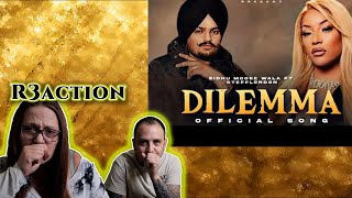 Dilemma ft Sidhu Moose Wala Stefflon don  Reaction justiceforsidhumoosewala295 [upl. by Asnarepse]