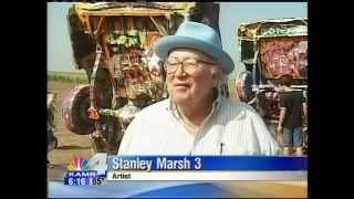 Cadillac Ranch  Amarillo TX Stanley Marsh 3s LAST INTERVIEW Ant Farm [upl. by Gaddi]