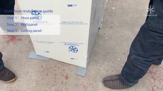 How to install cold storage room [upl. by Bonni]