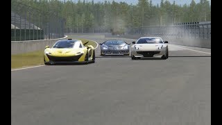 Lamborghini Centenario vs McLaren P1 vs Ferrari F12 TDF at Sveg [upl. by Bary98]