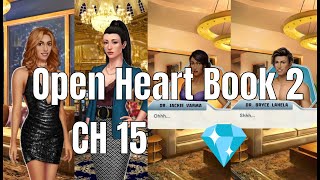 Choices Stories You Play  Open Heart Book 2 Chapter 15 Diamonds Used [upl. by Pruter625]