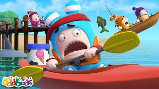 The Ice Cream Team  Oddbods Full Episode  Funny Cartoons for Kids [upl. by Nerrej481]