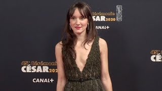 Anais Demoustier Arnaud Desplechin and more on the red carpet for the Cesar 2020 [upl. by Belayneh]