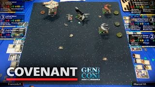 Finals  XWing  GenCon 2016  Francois Fressin  Marcel Manzano [upl. by Trix480]