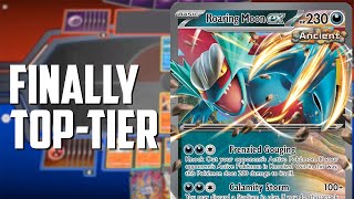 Roaring Moon ex is FINALLY TOPTIER  Pokemon TCG Deck List  Matches [upl. by Courtnay]