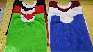 Simple And Easy Towel Bibs [upl. by Roth]