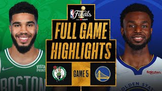 CELTICS at WARRIORS  FULL GAME 5 NBA FINALS HIGHLIGHTS  June 13 2022 [upl. by Nnawaj905]