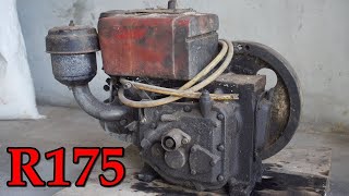 Diesel Engine Restoration  Restorasi mesin diesel R175  D6 sumo changchai sx175 Repair [upl. by Neersan]