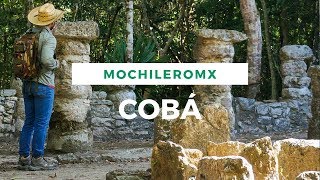 ¿Como es Cobá Quintana roo  Zona Arqueológica  MOCHILEROMX [upl. by Ahsatan]