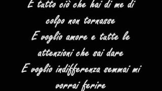 Tiziano Ferro  Ti scatterò una foto lyrics [upl. by Astrahan]