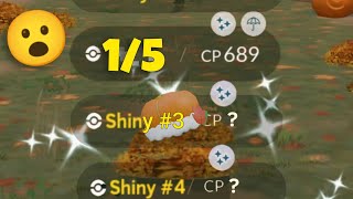 😮 This Costume Shiny Got The Lowest Odds15 Pokémon Go [upl. by Nyrmak]