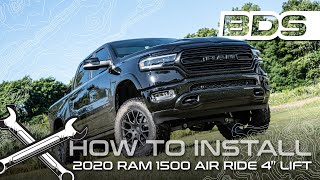 2020 Ram 1500 Air Ride  4quot Lift  How to Install [upl. by Dickinson]