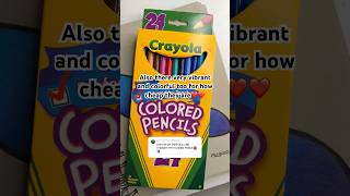 Crayola colored pencils ❤️❤️ shorts art crayola coloredpencils [upl. by Sitoel]