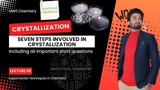 Crystallization Class 11 Chemistry  All Steps Involved in Crystallization Process crystallization [upl. by Freed]