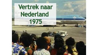 Massale vertrek naar Nederland 1975 [upl. by Nellda]