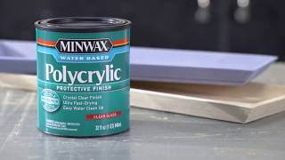 Crystal Clear Protective Finish  Minwax [upl. by Anair537]