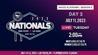 2023 USPA Drug Tested National Powerlifting Championships Day 2  White Platform  Session 2 [upl. by Einon]