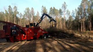 Morbark 5048 fuel chipper [upl. by Zondra]