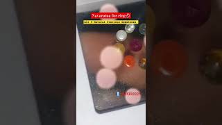 Navaratna ✨for Ring 💍 gems 9gems astro keepsupporting SiddhaASTRO ytshorts [upl. by Litta]