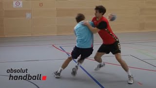 Teamhandball training for wingman 2 [upl. by Ronel236]