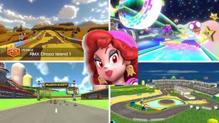 15 NEW Mario Kart 8 Deluxe Custom Tracks July 2023 [upl. by Hepsoj]