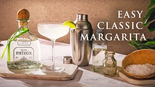 How to Make a Margarita  Cocktail Recipes  Patrón Tequila [upl. by Tracay]