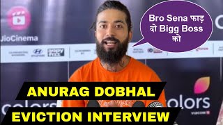 Eviction Interview of Anurag dobhal Anurag dobhal Evicted interview babu bhaiya angry on bigg boss [upl. by Jodie691]