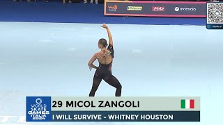 Micol Zangoli ITA  Short Program  Senior Ladies  Mundial Italia Rimini 2024 [upl. by Durwin]