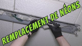 Remplacement danciens néons [upl. by Ettelra]